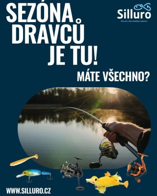 🎣 Sezóna dravců je tady – pořádné vybavení je třeba! U nás najdete vše, co k úspěšnému lovu potřebujete: 🔹 Přívlačové...