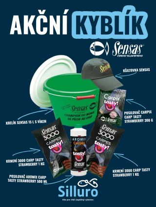Kapři milujou sladký věci.A my jim to dáváme plnou lopatou. 🍓 💥 Akční kyblík Sensas 3000 Carp Tasty Strawberry – jahodová...